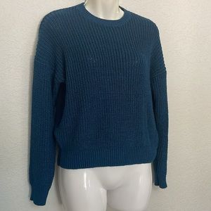 FOREVER 21 Blue Sweater - Junior Size Small